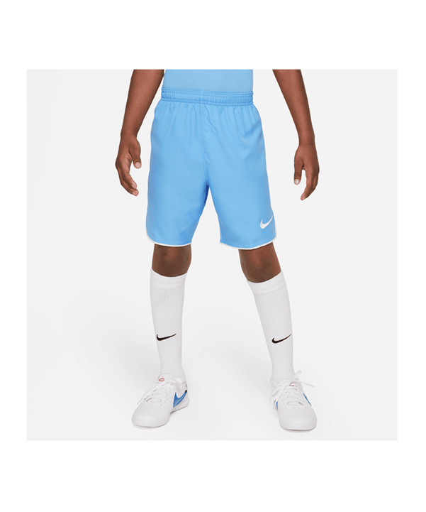 Nike Laser V Woven Short Kids Blau Weiss F412 - blau