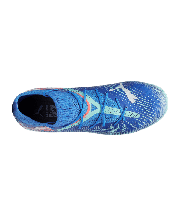 PUMA FUTURE 7 Pro FG/AG Formula Jr Kids Blau Weiss F01 - blau