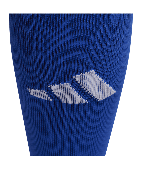adidas Adisock 23 Strumpfstutzen Blau Weiss Grau - dunkelblau