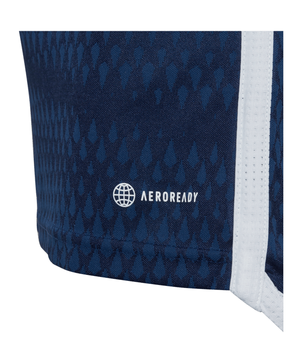 adidas Tiro 23 Trikot Kids Dunkelblau - blau