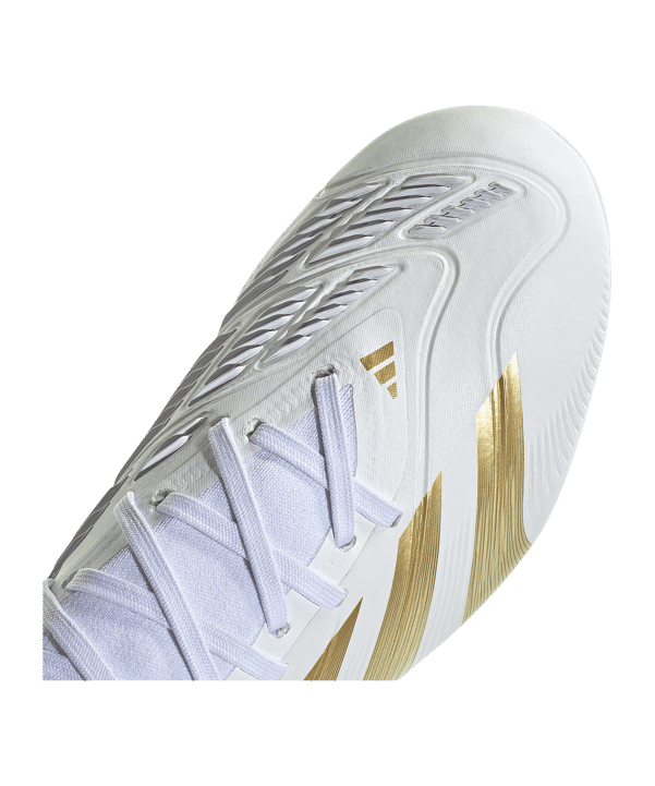 adidas Predator Pro FG Day Spark Weiss Gold - weiss