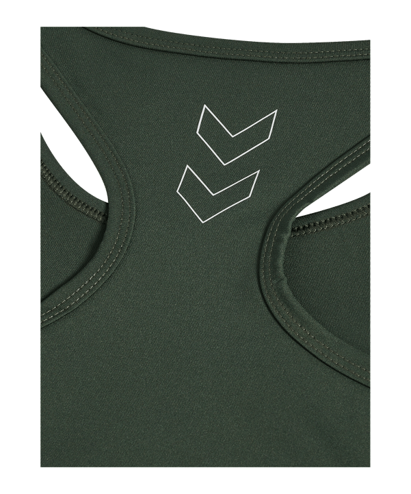 Hummel Te Fundamental Sport-BH Damen Grün F6126 - gruen