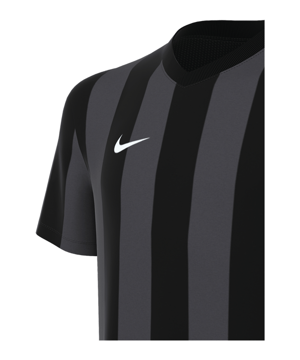 Nike Division V Striped Trikot Kids Schwarz F010 - schwarz
