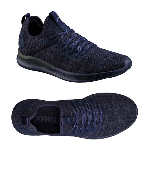 PUMA Ignite Flash evoKNIT Sneaker Blau F06 - blau