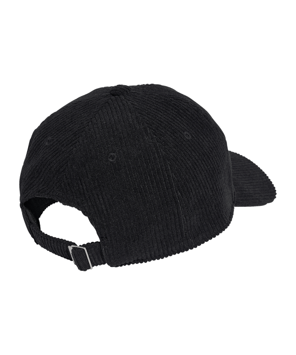 adidas Corduroy Baseball Cap Schwarz - schwarz