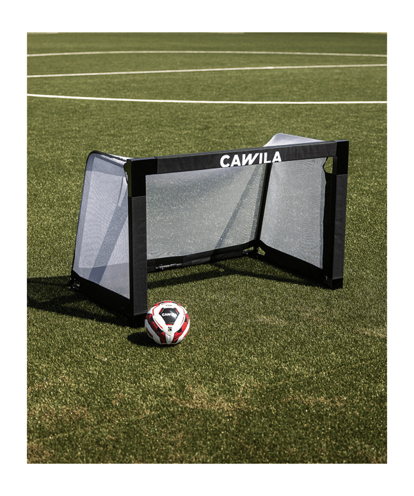 Cawila ACADEMY Minitor | Aluminium | 150 x 100cm Schwarz - schwarz
