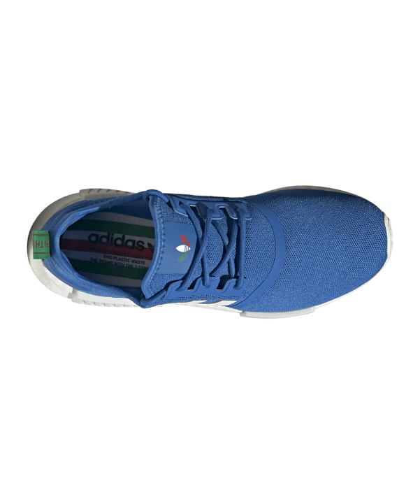 adidas Originals NMD R1 Blau Rot - rot