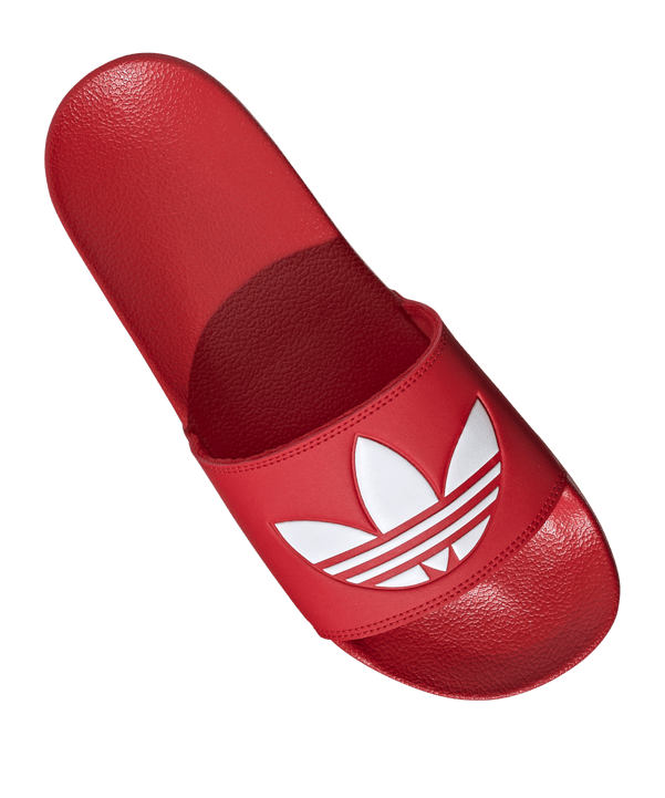adidas Originals Adilette Lite Badelatsche Rot - rot