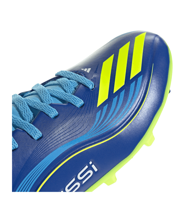 adidas F50 Messi League FG/MG VIS10N Kids Blau - blau