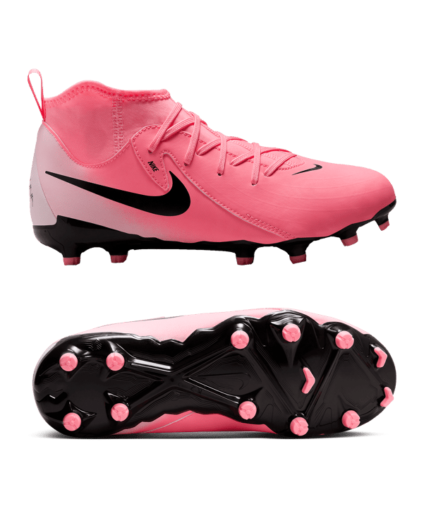 Nike Jr Phantom Luna II Academy FG/MG Mad Brilliance Kids Rot Schwarz F600 - rot