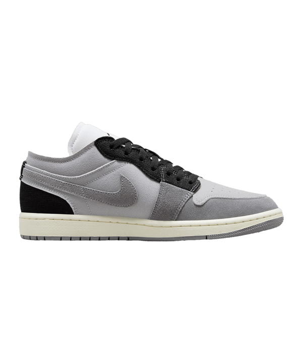 Jordan Air 1 Low SE Craft Schwarz Grau F002 - grau