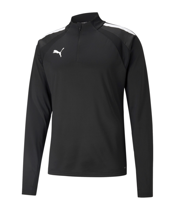 PUMA teamLIGA HalfZip Sweatshirt Schwarz F03 - schwarz
