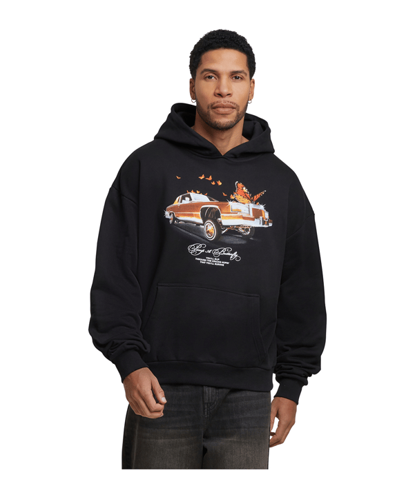 Mister Tee Pimp a Butterfly O Hoody Schwarz - schwarz