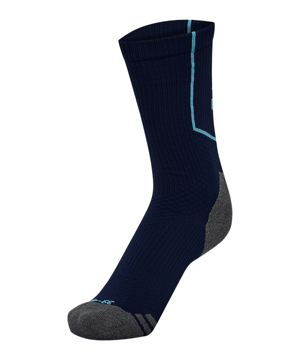 Hummel Pro Training Low Neon Socken Blau F7553 - blau