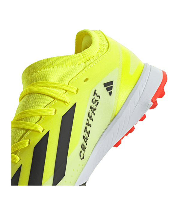 adidas X Crazyfast League TF Solar Energy Kids Gelb Schwarz Weiss - gelb
