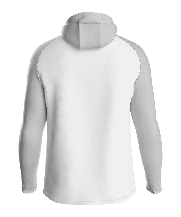 JAKO Icon Kapuzenjacke Weiss Grau F016 - weiss