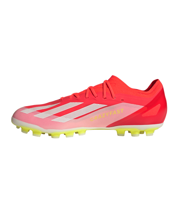 adidas X Crazyfast Elite 2G/3G AG Energy Citrus Rot Weiss Gelb - rot