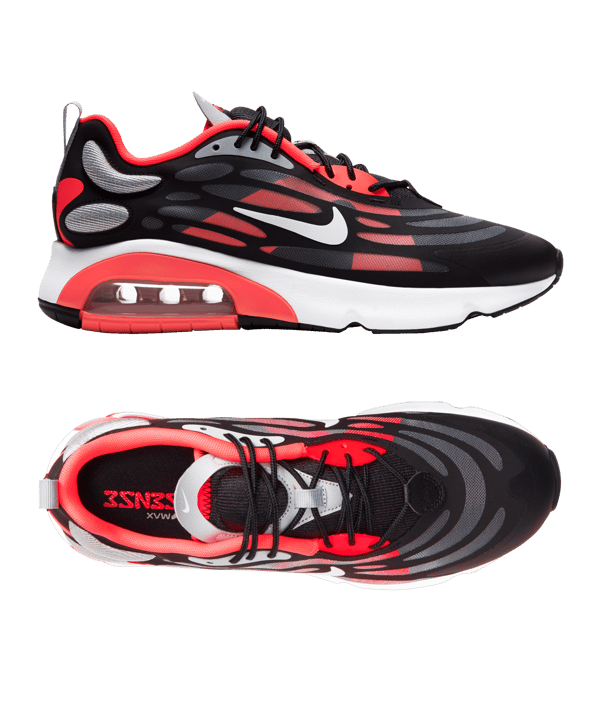 Nike Air Max Exosense Schwarz Rot F002 - schwarz