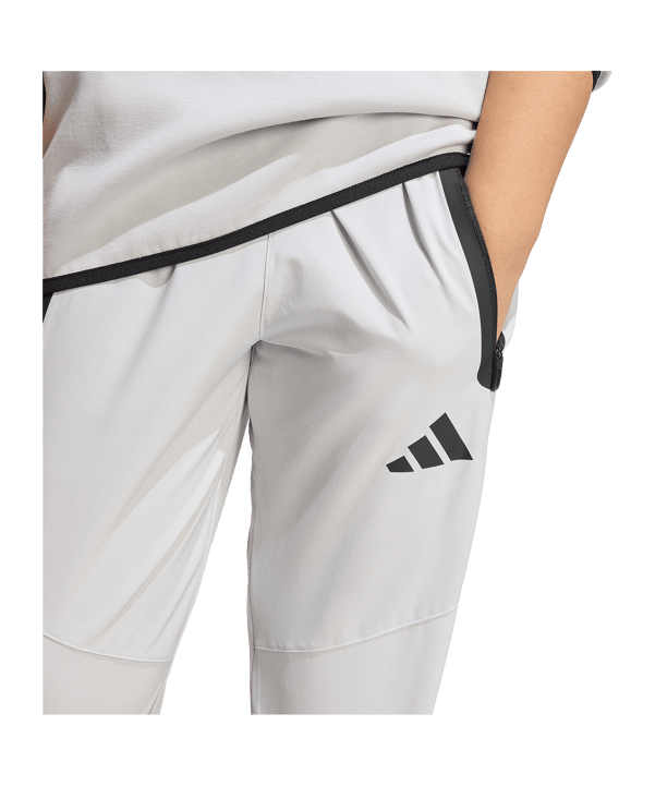 adidas Tiro Travel Woven Hose Kids Grau - grau