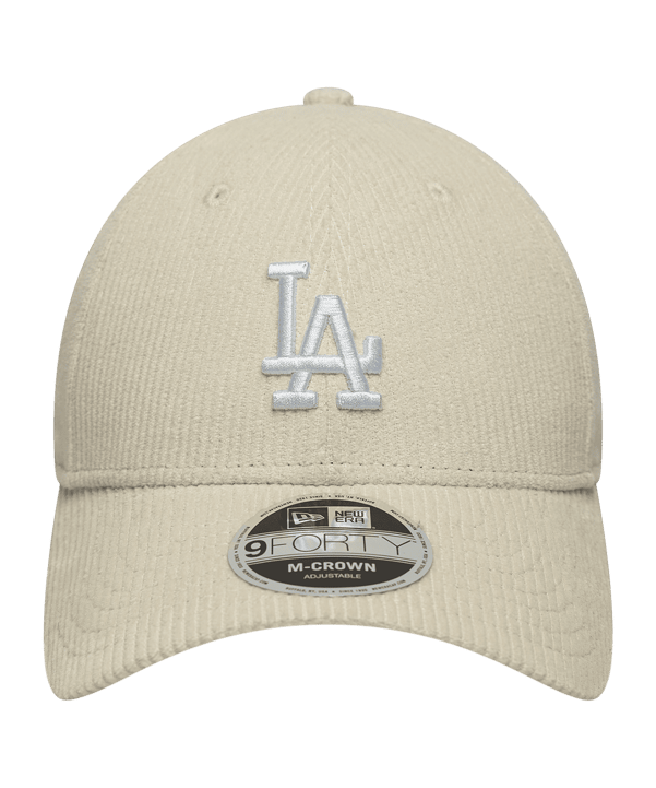 New Era MLB 9Forty Los Angeles Dodgers Cord Cap Braun - braun