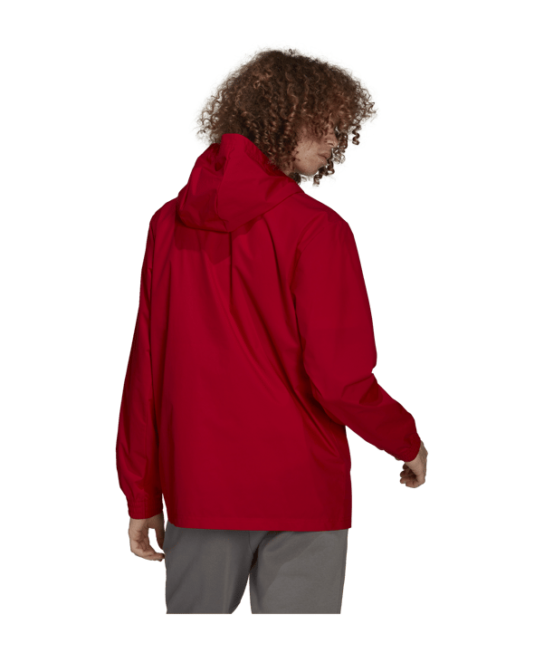 adidas Entrada 22 Allwetterjacke Rot - rot