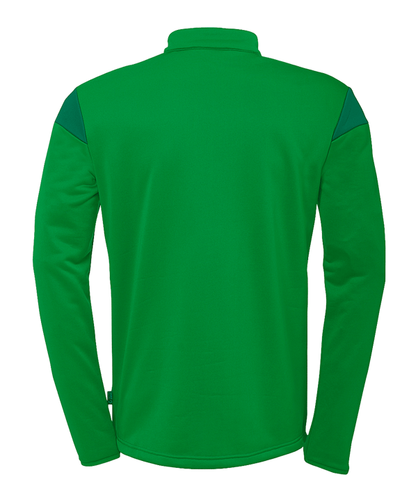 uhlsport Squad 27 1/4 Zip Top Sweatshirt Kids F90 - gruen