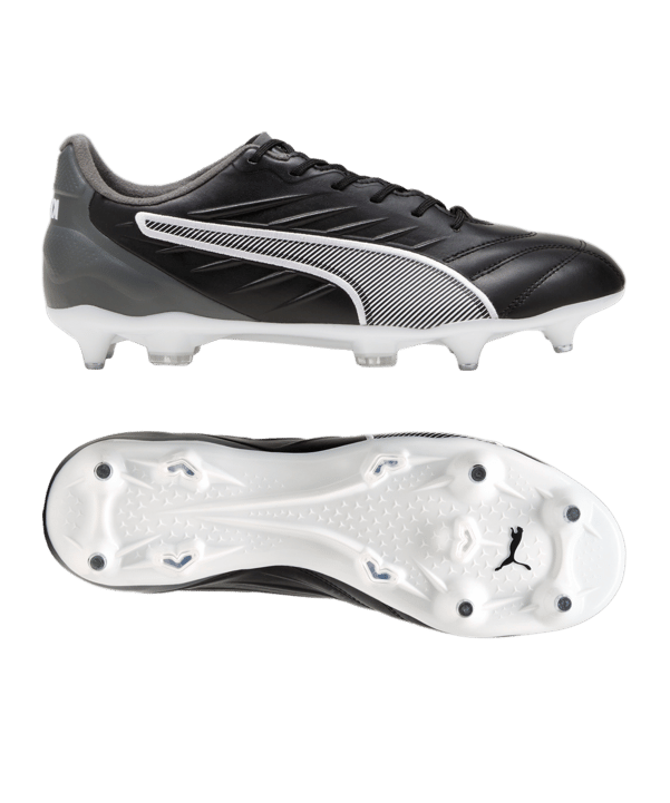 PUMA KING Pro MxSG Eclipse Schwarz Weiss F01 - schwarz