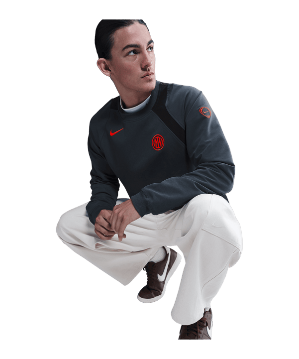 Nike Inter Mailand T90 Sweatshirt Blau F437 - blau