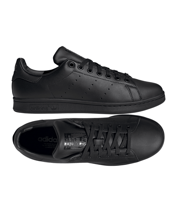adidas Originals Stan Smith Sneaker Schwarz - schwarz