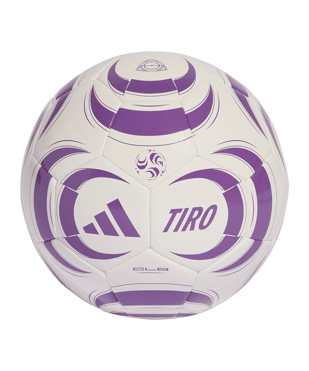 adidas Tiro Club Sala Trainingsball Weiß - weiss