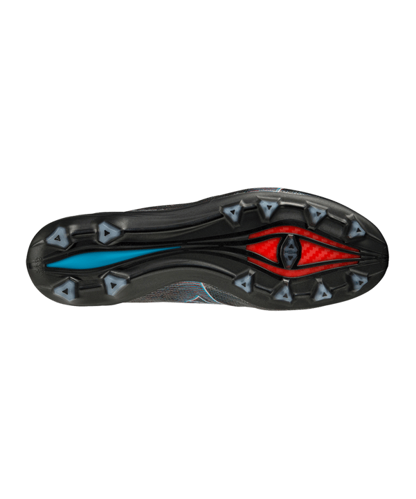 Mizuno Alpha Made In Japan Schwarz Rot F01 - schwarz