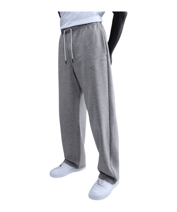Nike Secondary Brushed Open Hem Hose Grau F063 - grau