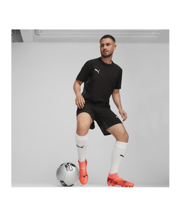 PUMA teamFINAL Trikot Schwarz Weiss Grau F03 - schwarz