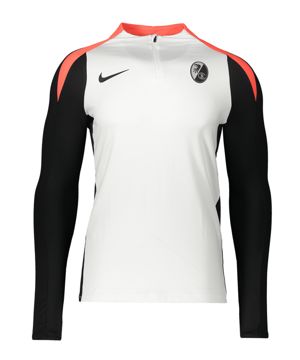 Nike SC Freiburg Drill Top Sweatshirt Weiß F100 - weiss