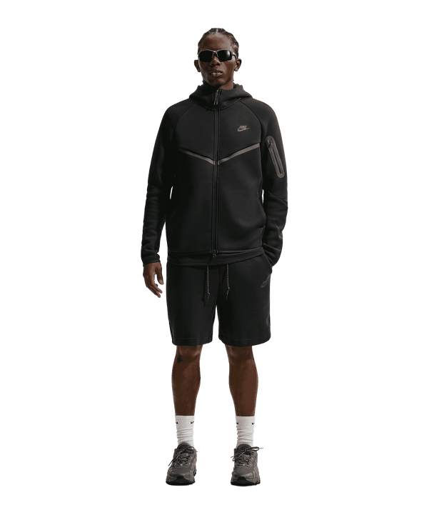 Nike Tech Fleece Sweatshort Schwarz F010 - schwarz