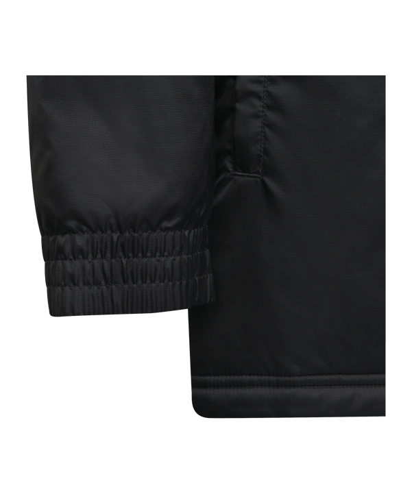 adidas Entrada 22 Stadium Winterjacke Kids Schwarz - schwarz