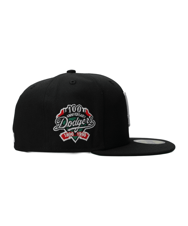 New Era Los Angeles Dodgers 59Fifty Cap Schwarz - schwarz