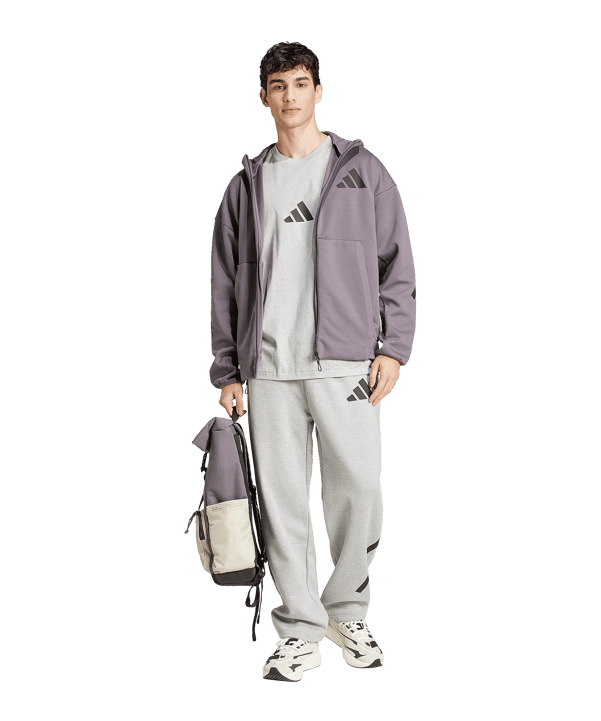 adidas Z.N.E Kapuzenjacke Grau - grau