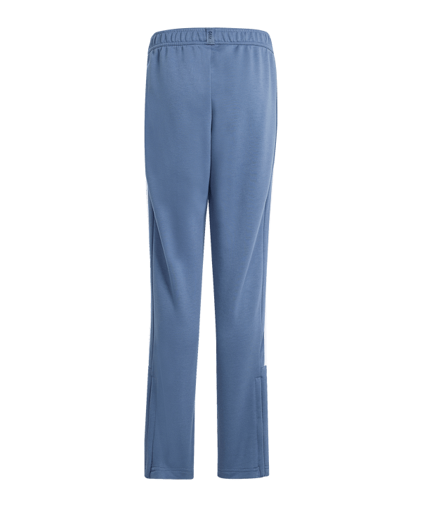 adidas Tiro Trainingshose Kids Blau Weiss - blau