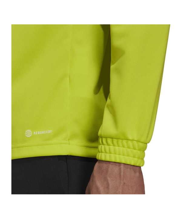 adidas Entrada 22 HalfZip Sweatshirt Grün Weiss - gruen