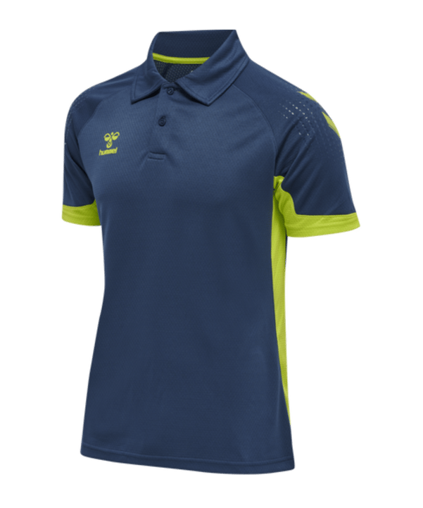 Hummel hmlLEAD Functional Poloshirt Blau F7642 - blau