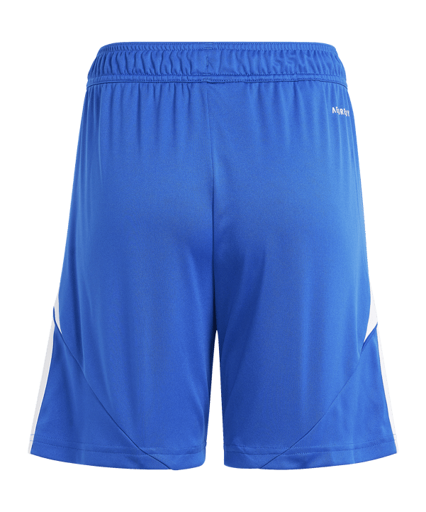 adidas Tiro 24 Short Kids Blau Weiss - blau