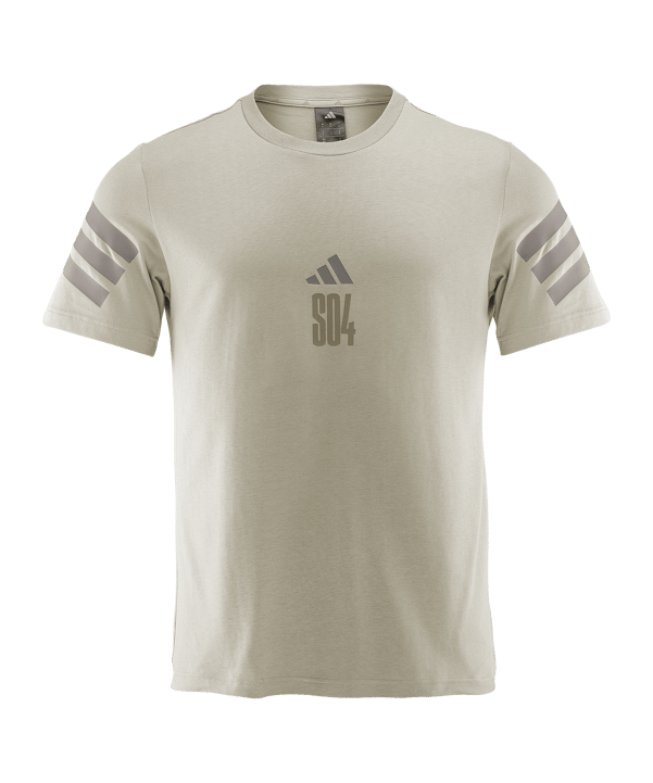adidas FC Schalke 04 Z.N.E. T-Shirt Beige - beige