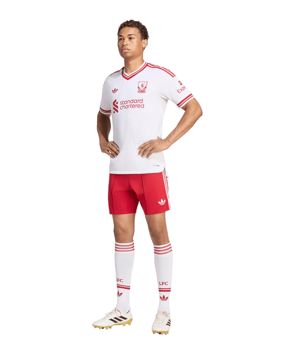 adidas FC Liverpool Authentic Maglietta Away 2026/2027 Bianco - bianco
