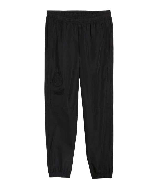 PUMA BVB Dortmund ftblMonochrm Trainingshose Schwarz F14 - schwarz