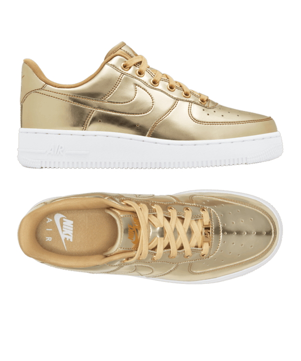 Nike Air Force 1 SP Sneaker Damen Gold F700 - gold