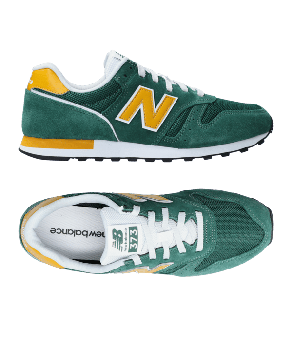 New Balance 373 Grün Gelb Weiss FVR2 - gruen