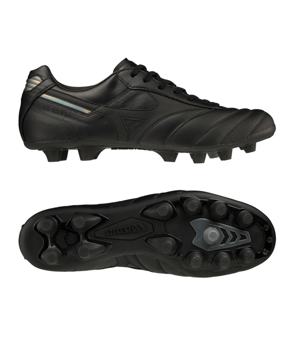 Mizuno Morelia II Elite FG Dark Iridium Schwarz F99 - schwarz