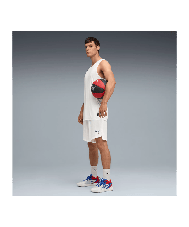 PUMA Teamjaws Starter Short Weiß F02 - weiss