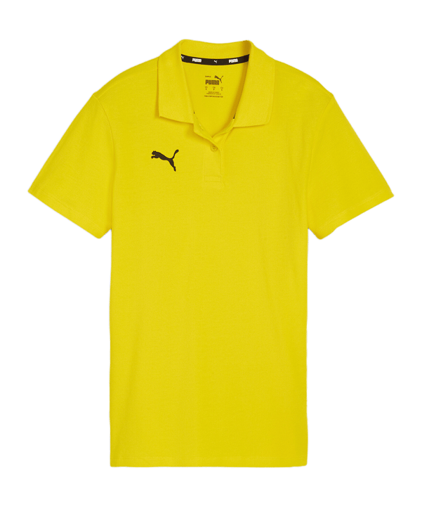 PUMA teamGOAL Casuals Poloshirt Damen Gelb F07 - gelb